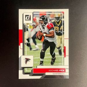 Michael Vick: Atlanta Falcons, Quarterback 2022 Panini Donruss Football #225